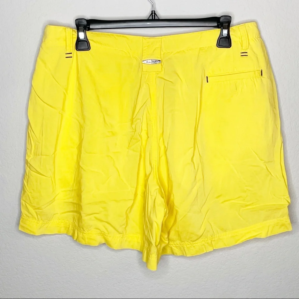 Jamie Sadock Bright Yellow Shorts Size 12
